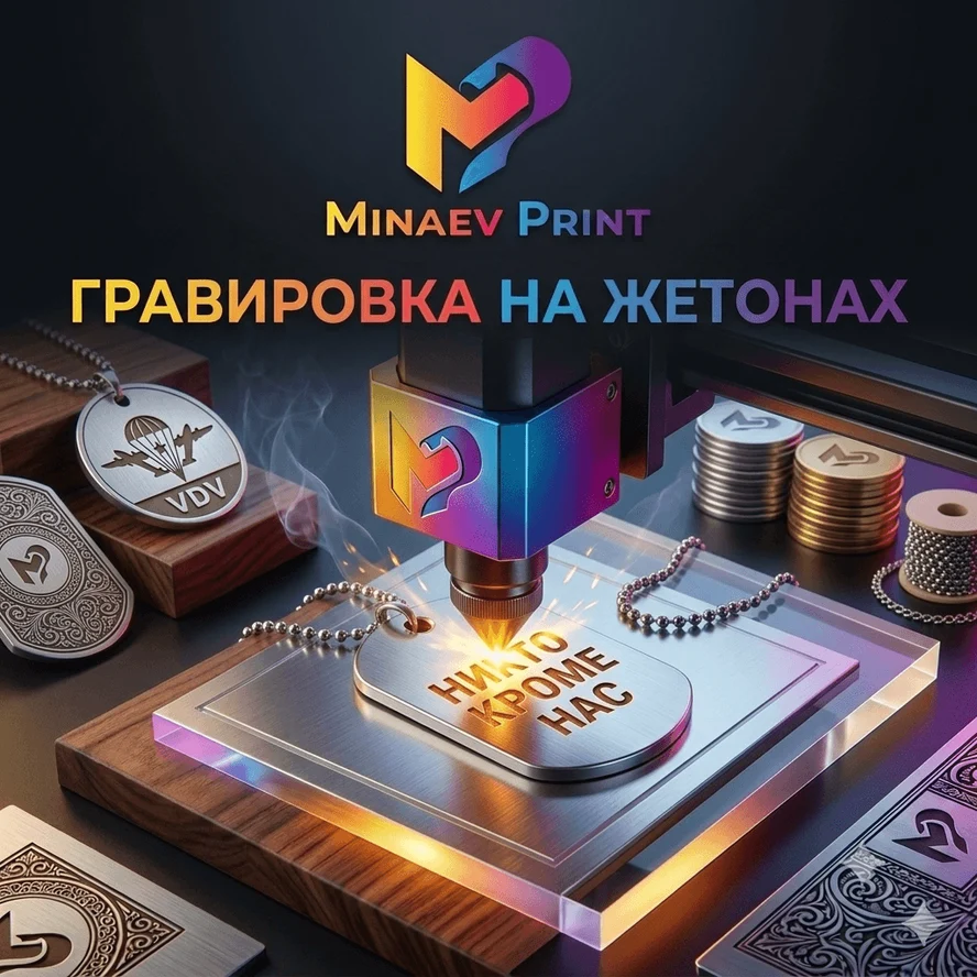 Гравировка жетонов